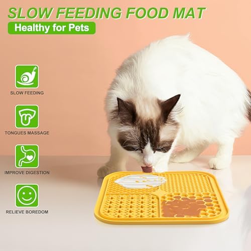Lick Mat for Dogs and Cats, Licking Mat - Image 4