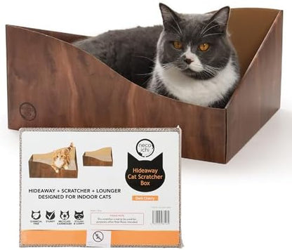 Necoichi Hideaway Cat Scratcher Box — Extra Large | Horizontal Scratch Pad + by %E7%8C%AB%E5%A3%B1