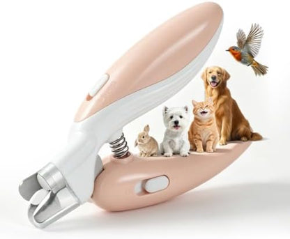 Cat Dog Pet Nail Clippers with Light – LED Safety Nail Clipper by Unknown