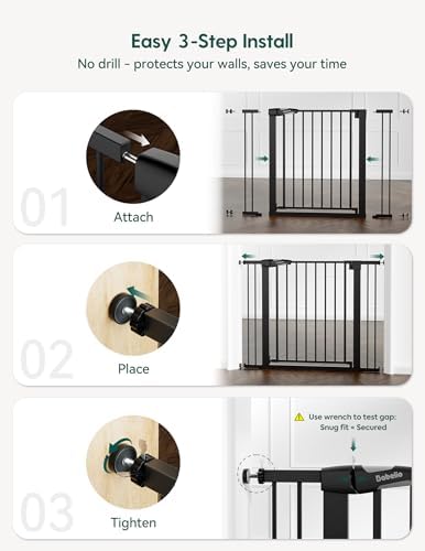 Babelio 36 in Extra Tall Baby Gate - Image 5