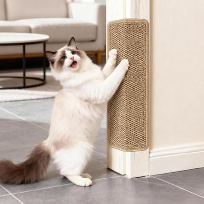 ENONCI Door Protector from Cat Scratching 19.6x7.8 Cat Wall Corner Scratcher by ENONCI