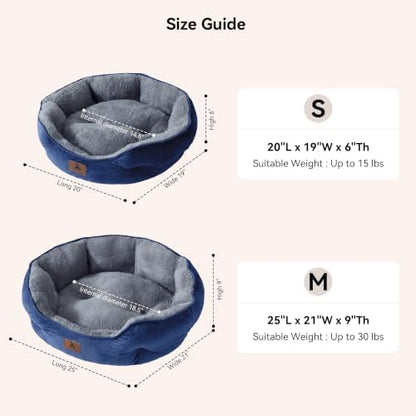 Asvin Small Dog Bed for Small Dogs, Cat Beds for Indoor Cats, Pet Bed for Puppy - Image 6