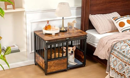 KOOPRO 32 Inch Dog Crate Furniture - Image 3