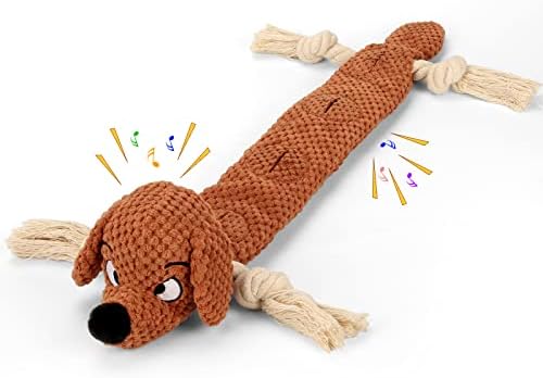 Letsmeet Dog Toys, Squeaky Dog Chew Toy by Letsmeet