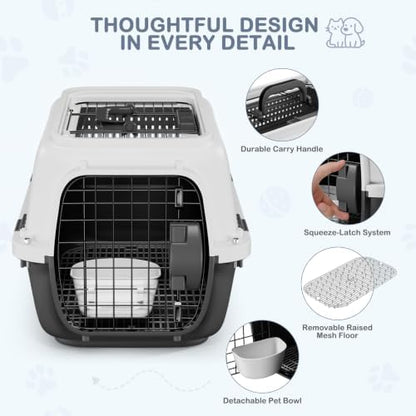22.5" Hard Shell Cat Carrier, Pet Carrier - Image 5