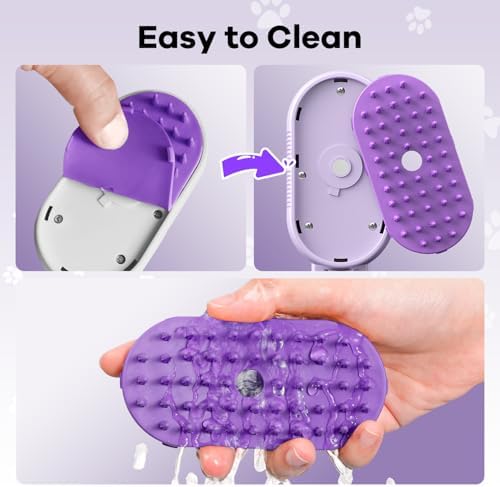 Cat Steam Brush for Shedding, 4 in 1 Brushs - Image 4