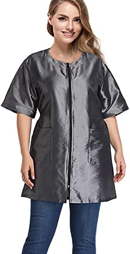 Noverlife Round Neck Pet Grooming Smock by Noverlife