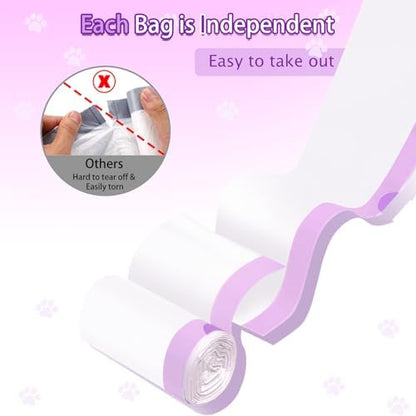 Elzrghs 100 Pack Drawstring Cat Litter Box Liners Compatible - Image 3