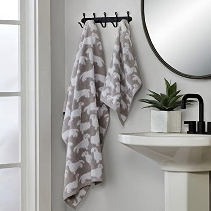 SKL Home Dog Hand Towel Set-2pc, 100% Cotton, Reversible - Image 5