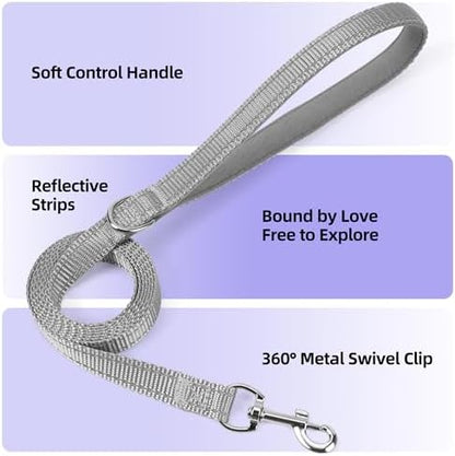 Solmoony Sparkly Medium Dog Harness and Leash Set, Step in Soft Light Puppy Vest - Image 3