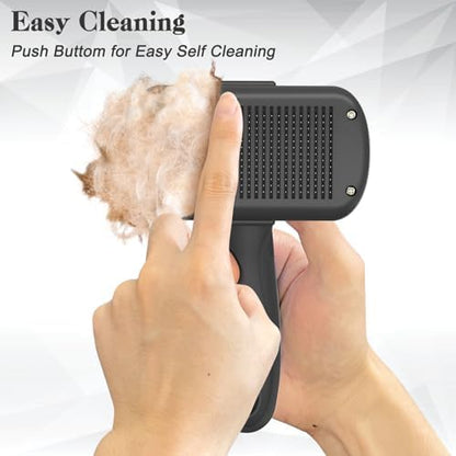 Dipoo Self Cleaning Shedding Brush - Image 3
