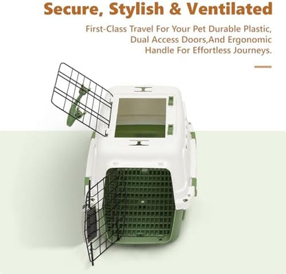 Athena Collection 18" Hard-Sided Travel Pet Carrier - Image 4