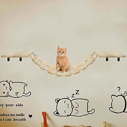 Handcrafted Wooden Cat Climber Tree - Image 6