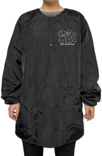 Dog Grooming Smock Water Resistant Hair Proof by Unknown