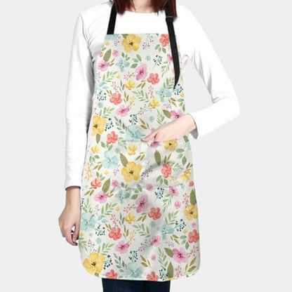 Sweetshow Cute Dog Apron with 2 Pockets and Adjustable Neck Waterproof Kitchen - Image 3