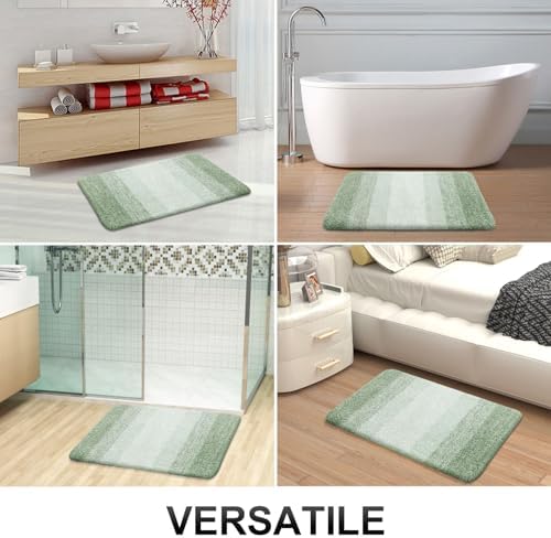 OLANLY Bathroom Runner Rug 47x17, Extra Soft Absorbent Microfiber Bath Rugs - Image 6