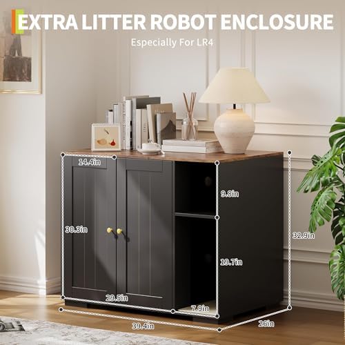 Garvee Dog-Proof Large Cat Litter Box Enclosure - Image 4