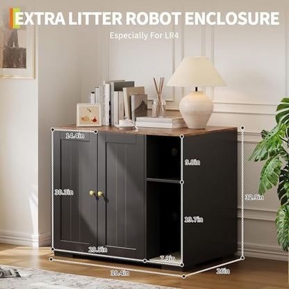 Garvee Dog-Proof Large Cat Litter Box Enclosure - Image 4
