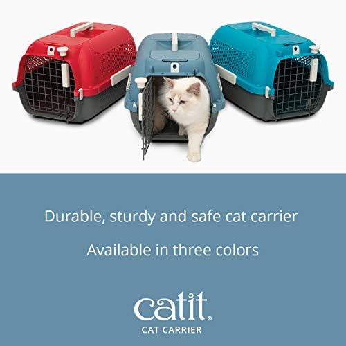 Catit Voyageur Cat Carrier, Cherry Red - Image 2