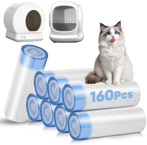 160 Ct Cat Litter Box Liners Compatible by Unknown