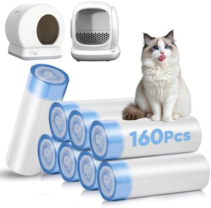 160 Ct Cat Litter Box Liners Compatible by Unknown