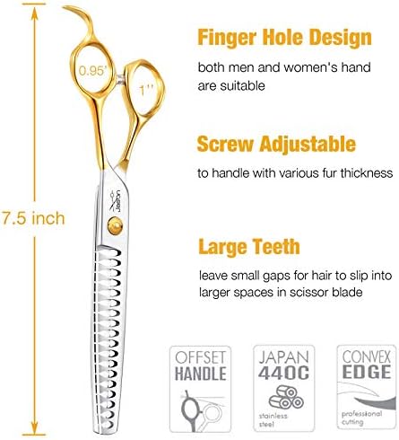 JASON Dog Grooming Chunker Scissors - Image 3