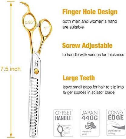 JASON Dog Grooming Chunker Scissors - Image 3