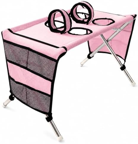 Dog Grooming Hammock with Stand & Side Tool Pockets, Foldable Pet Grooming by Unknown