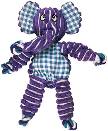 KONG Floppy Knots Rope and Plush Dog Toy, Medium/Large by KONG