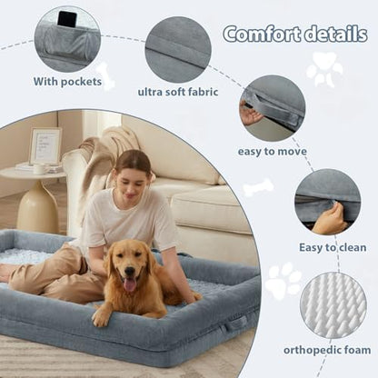 WNPETHOME Human Dog Bed Orthopedic - Image 4