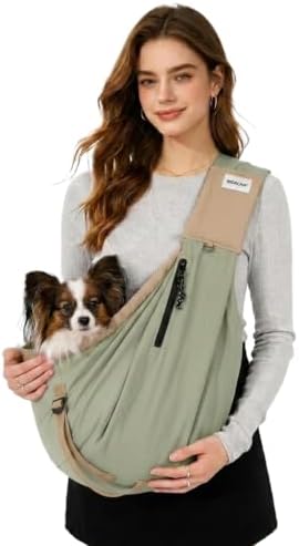 Dog Sling Carrier, Small Dog Carrier Sling by Unknown