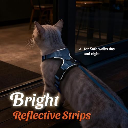 Dooradar Cat Harness and Leash Set, Adjustable and Escape Proof - Image 5