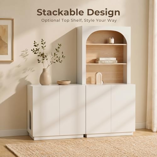 Amunrbrek Tall Cat Litter Box Enclosure - Image 5