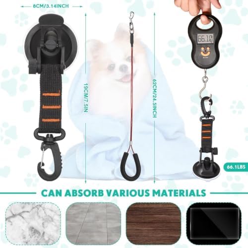 Dog Bathing Tether Abs, Foam Cotton, Stainless Steel, Adjustable - Image 4