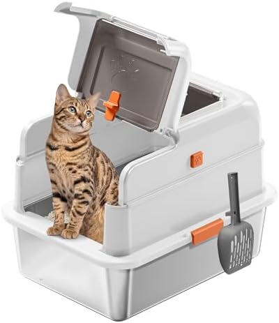 Stainless Steel Cat Litter Box by FZZOR