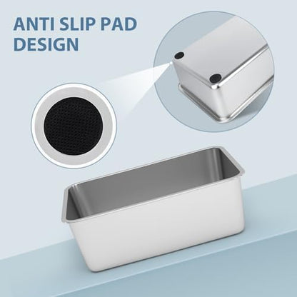 WENBOKMIN Stainless Steel Cat Litter Box - Image 4