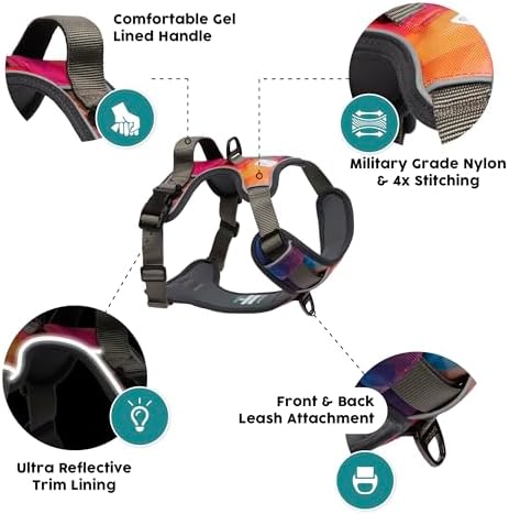 Embark No Pull Dog Harness, Reflective Adjustable Training Vest, No Choke - Image 2