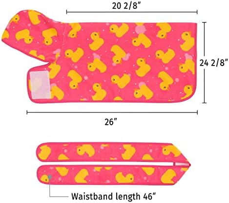 HDE Hooded Dog Bathrobe Quick Dry Towel Wrap - Image 2