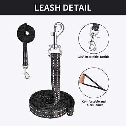 AMTOR Small Dog Harness with Leash Set, No Escape Easy Walk Puppy Harnesses - Image 3