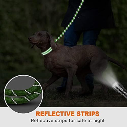 Taglory Rope Dog Leash for Medium Large Dogs, 4 FT Padded Handle - Image 5