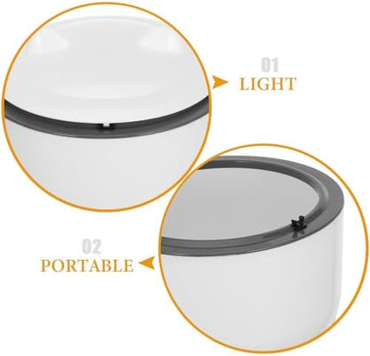 Cat Litter Disposal Bin with Sealed Lid and One-Button Odor Isolation, Small - Image 3