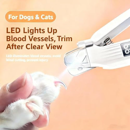2-in-1 Dog Cat Nail Clipper Grinder - Image 2