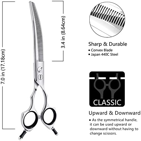 HASHIMOTO Curved Thinning Shears - Image 2
