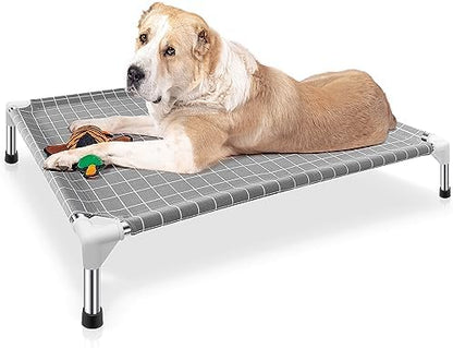 Elevated Dog Bed Pet Cot by Tensorsine