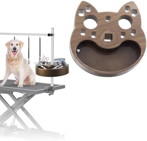 Pet Grooming Organizer for Scissors Brushes and Tools Holder by Huioqwe