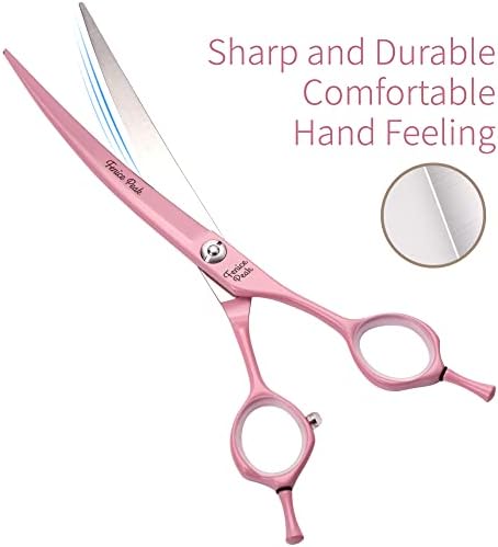 Curved Dog Grooming Scissors - Image 4