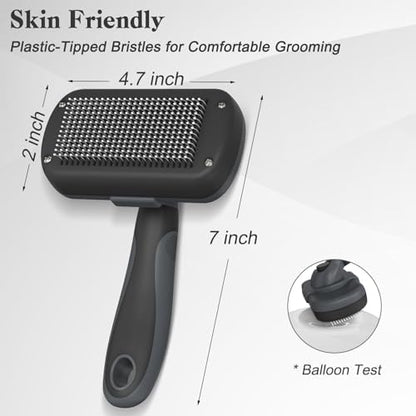 Swihauk Self Cleaning Slicker Brush - Image 4