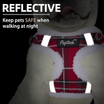 PUPTECK Dog Harness and Leash Set Small Sized, Step in No Pull Adjustable Puppy - Image 4