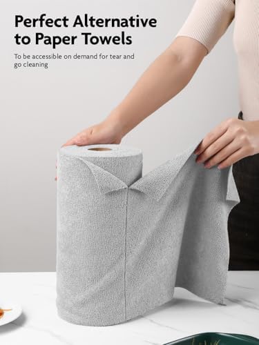Fantasticlean Microfiber Cleaning Cloth Roll- 40 Sheets - Image 2