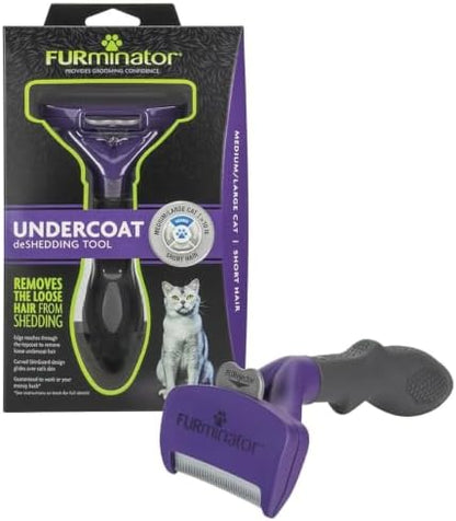 FURminator Medium to Large Cat deShedding Tool by FURminator